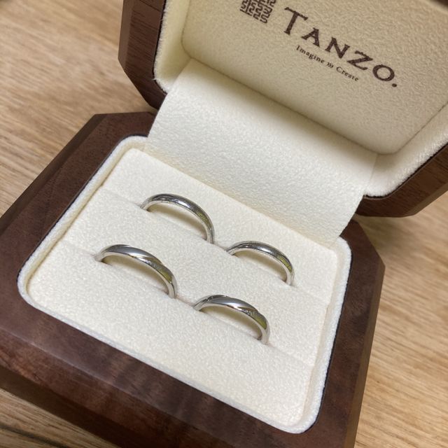 【TANZO.(鍛造指輪)の口コミ】 いろいろなブランドを見るうちに、鍛造製法でフルオーダーできるところが…