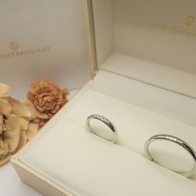 【ANTWERP BRILLIANT(アントワープブリリアント)の口コミ】 何日もかけ6000件の指輪、たくさんのブランドを見て、やっと思い描いてい…