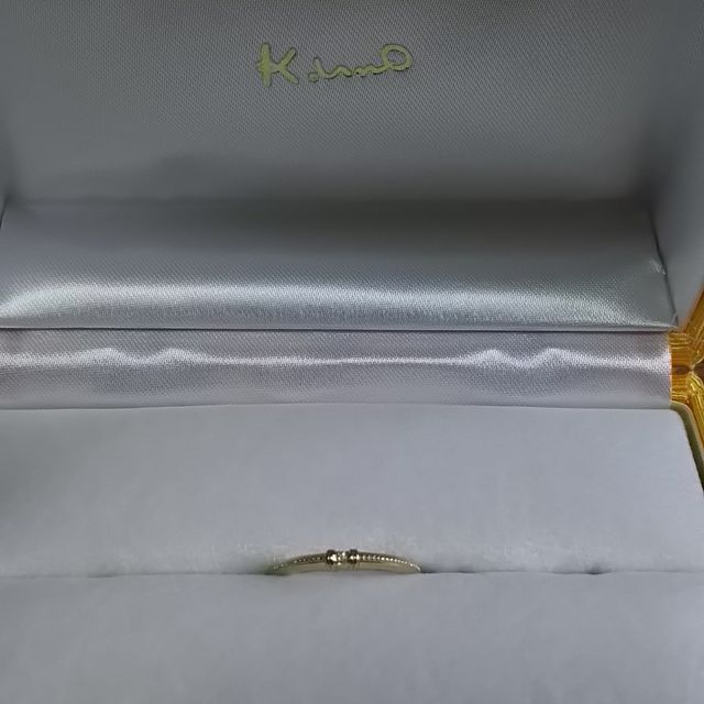 【ケイウノ ブライダル(K.UNO BRIDAL)の口コミ】 なかなか私と旦那さんが気に入る結婚指輪が見つからず、オーダーメイドで…
