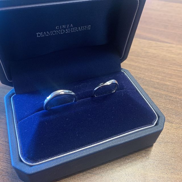 【銀座ダイヤモンドシライシの口コミ】 せっかく一生つけるものなので、ダイヤモンドにこだわっているブランドさ…