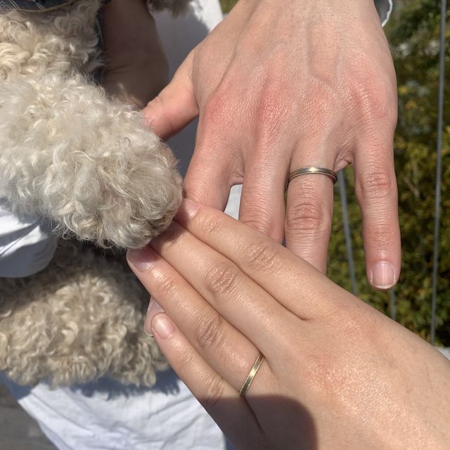 【CRAFY(クラフィ)の口コミ】 シンプルなリングが良かったので、＋指輪を作る思い出も残せる場所を選び…