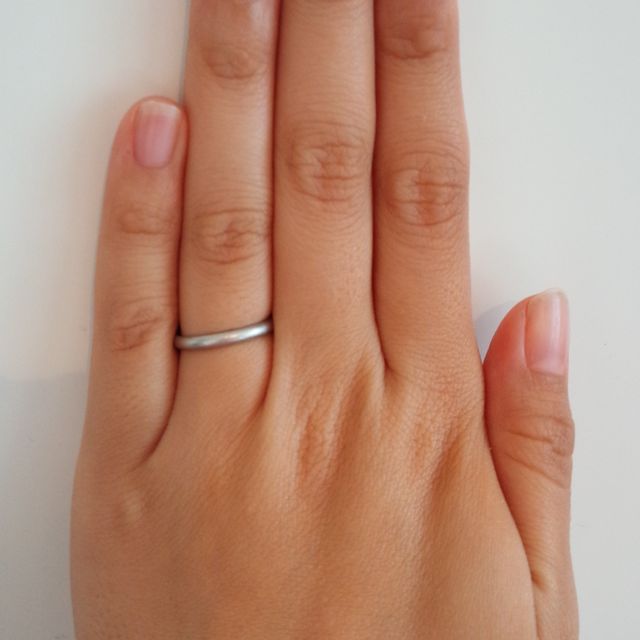 【カルティエ(Cartier)の口コミ】 かねてから“結婚指輪は死ぬまで肌身はなさずつけていたい”と…