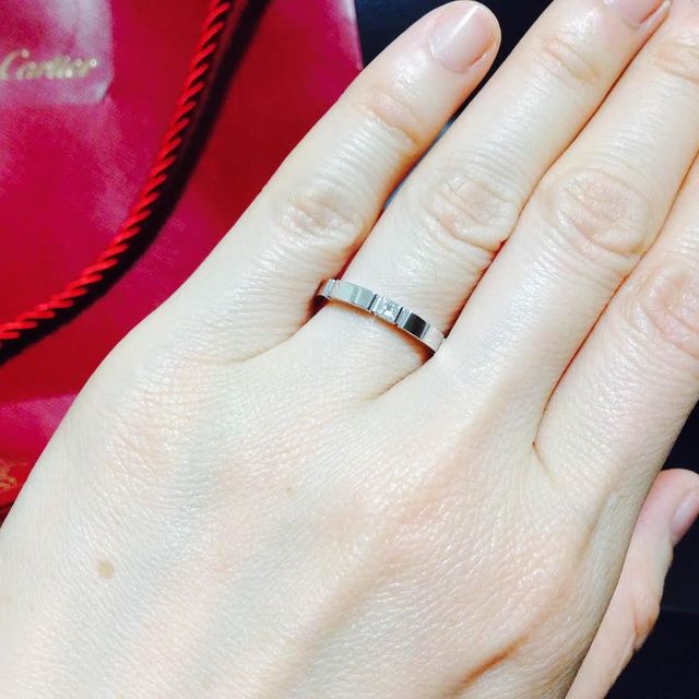 【カルティエ(Cartier)の口コミ】 ブランドはカルティエと決めていましたが、そのなかでもよく見るデザイン…