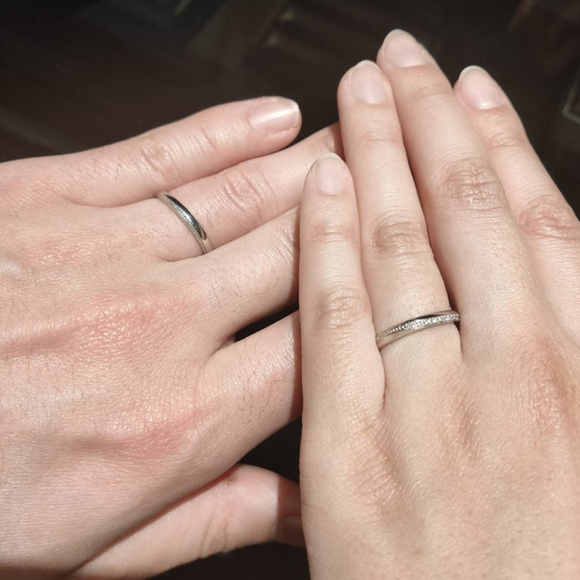 【エクセルコダイヤモンド(EXELCO DIAMOND)の口コミ】 コロネット。女性はダイヤとミル打ちのウェーブ。ミル打ちはなかなか少な…