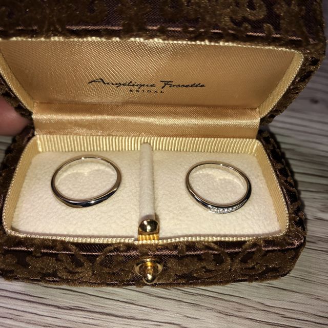 【アンジェリックフォセッテ(Angelique Fossette)の口コミ】 結婚指輪の購入店を探していたところ、こちらがクチコミが多く価格も安い…