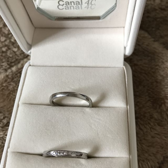 【canal4℃(カナルヨンドシー)の口コミ】 もともと4℃さんは憧れブランド。後日4℃のブライダル専門店に夫と行く予定…