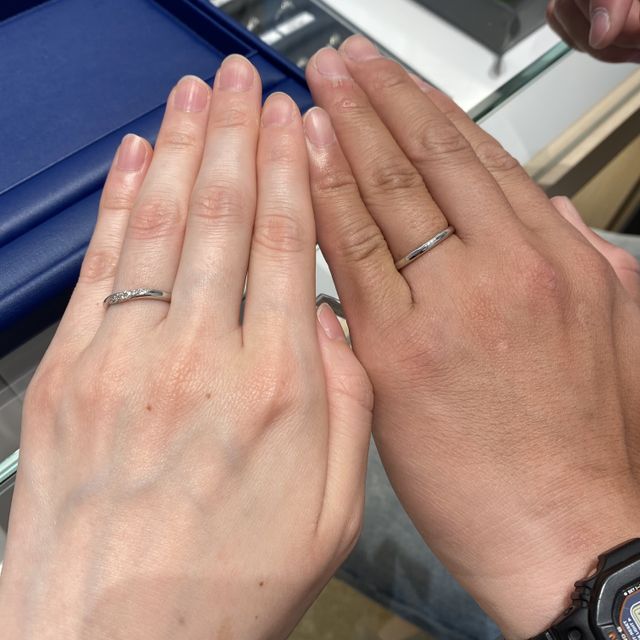 【銀座ダイヤモンドシライシの口コミ】 指輪のデザインと価格できめました。2人で20万円以内で考えていましたが、…