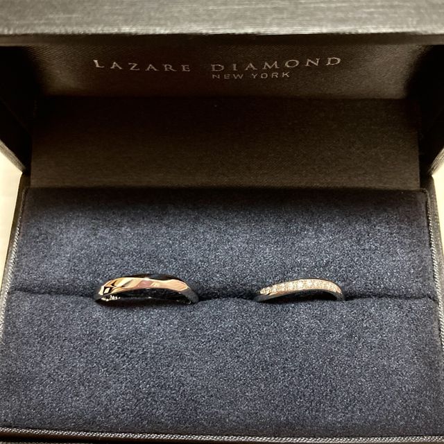 【ラザール ダイヤモンド(LAZARE DIAMOND)の口コミ】 2軒目の来店でラザールダイヤモンドさんに決めました。ダイヤモンドの輝き…