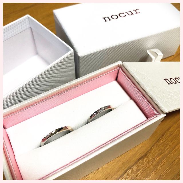 【nocur(ノクル)の口コミ】 購入前にサイトでデザインを探しておりこちらのノクルのマリッジリングの…