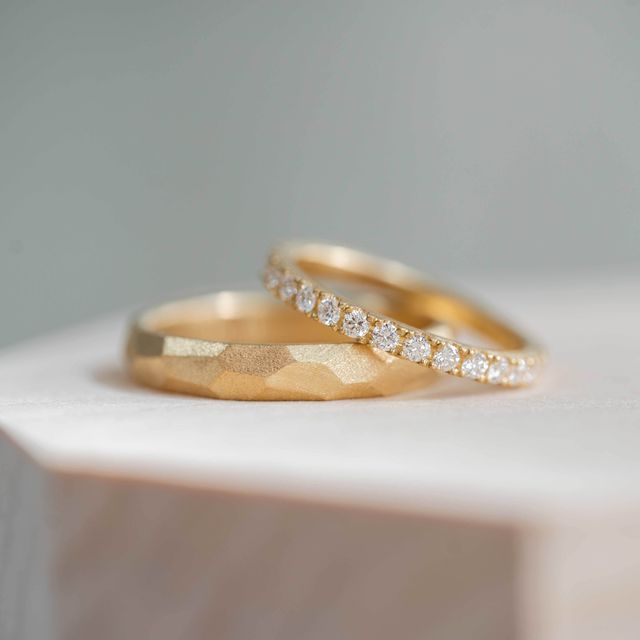 【Cayof(カヨフ)の口コミ】 結婚指輪を作るにあたって、色々探して検討した結果カヨフさんにたどり着…