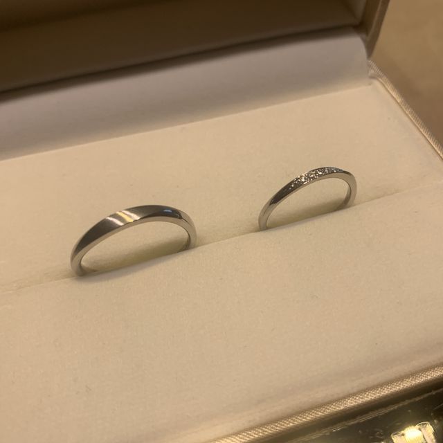 【BRIDGE(ブリッジ)の口コミ】 本当はシルバーではなくゴールドのリングにしようと思っていたのですが、…