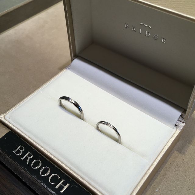 【BRIDGE(ブリッジ)の口コミ】 シンプルで、どんなシチュエーションにも合いそうなデザインが気に入りま…