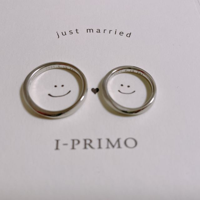 【アイプリモ(I-PRIMO)の口コミ】 たくさんの指輪を見ましたがこのデザインが気に入り決めました。基本的に…