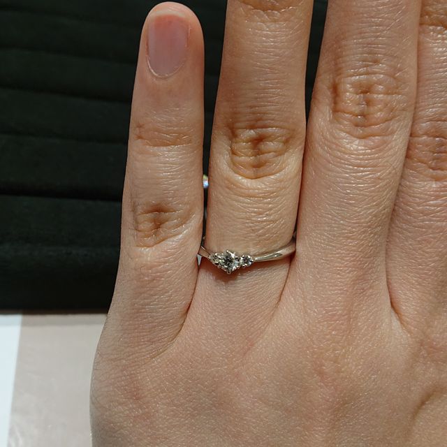 【TRECENTI(トレセンテ)の口コミ】 販売員さんにとても良くしていただきました。ダイヤモンドの品質、会社の…