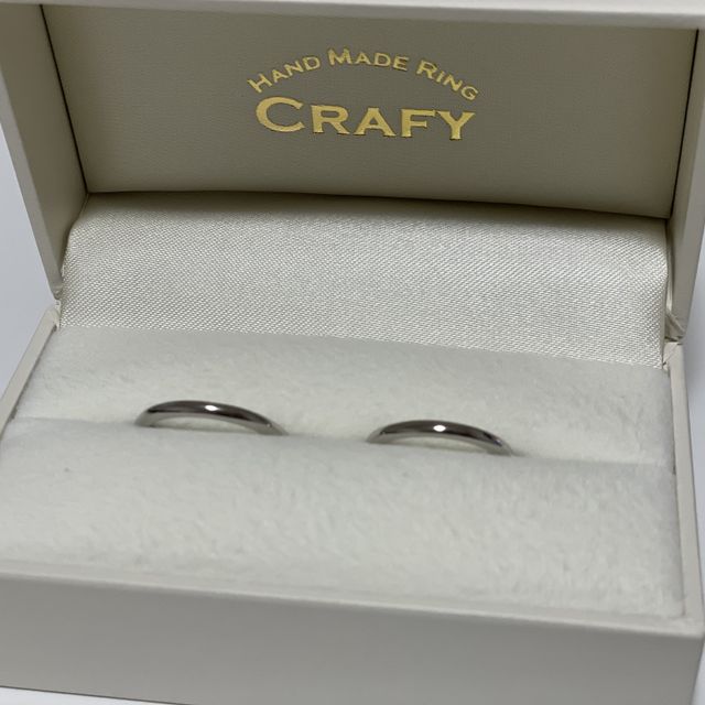【CRAFY(クラフィ)の口コミ】 結婚指輪は2本で20万までに抑えたくて、自分で作ることを検討し始めました…