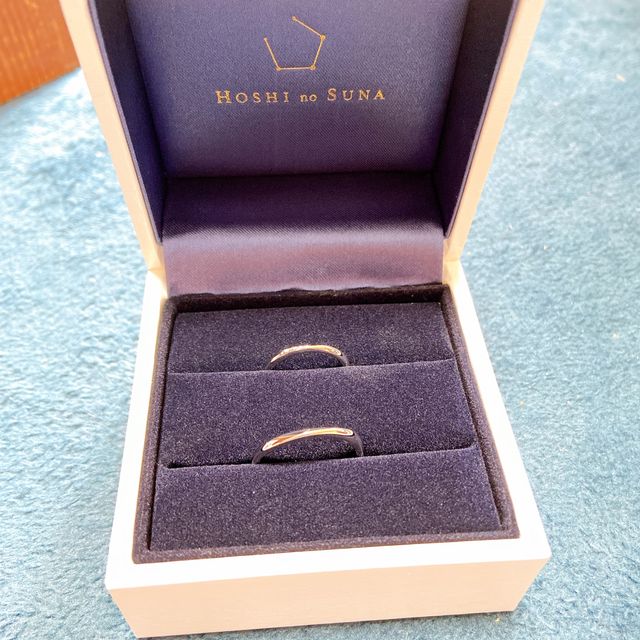【HOSHI no SUNA 星の砂(ほしのすな)の口コミ】 毎日つける物なので、リングが細くつけ心地がよいものを検討していました…
