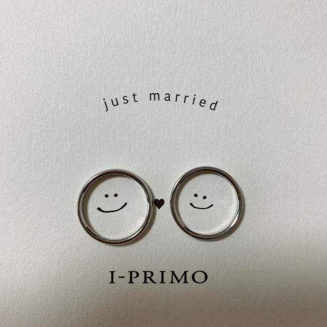 【アイプリモ(I-PRIMO)の口コミ】 いくつかご紹介いただいた指輪の中で、シンプルでかつダイヤも印象的なこ…