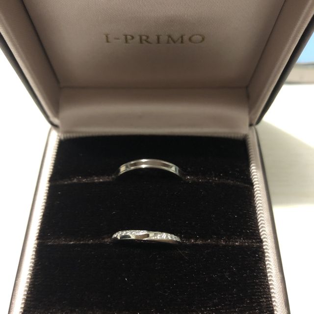 【アイプリモ(I-PRIMO)の口コミ】 ペアの商品ではないですが、それぞれのデザインの好みで選びました。また…