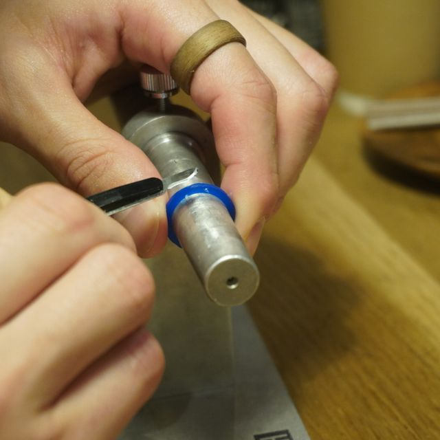 【CRAFY(クラフィ)の口コミ】 指輪はよくあるプラチナではなく、
ゴールドやピンクゴールドで作りたいと…