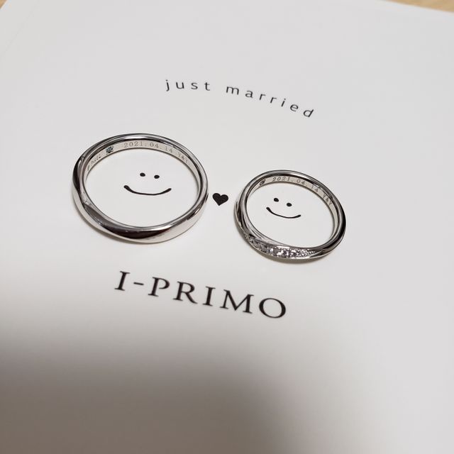 【アイプリモ(I-PRIMO)の口コミ】 デザインがとても可愛くて、いろいろな指輪を試させてもらいましたが、直…