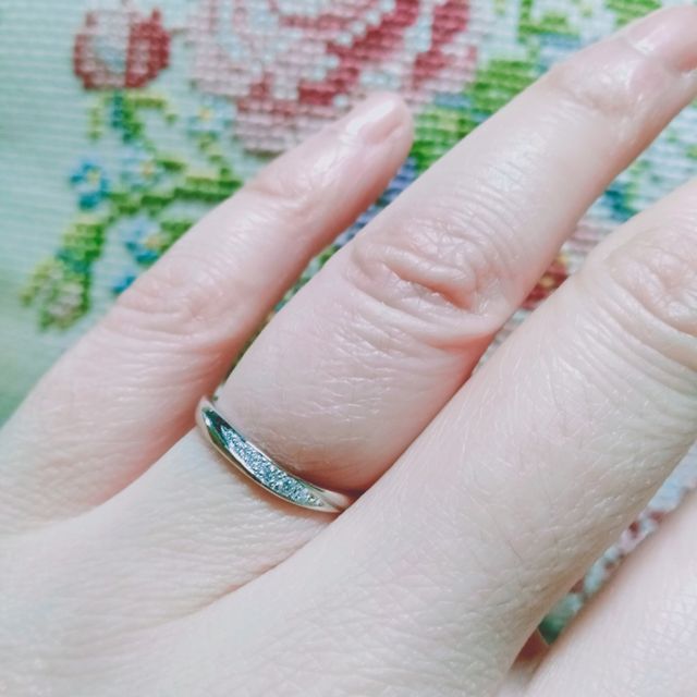 【宝寿堂(ほうじゅどう)の口コミ】 色んなデザインがあり、とても迷いましたが既に持っている指輪と重ね付け…