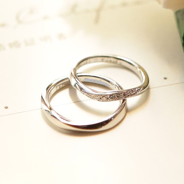 【アイプリモ(I-PRIMO)の口コミ】 普段あまり指輪を着けないので、シンプルなデザインで、細めの指輪が希望…