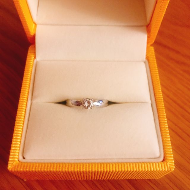 【ケイウノ ブライダル(K.UNO BRIDAL)の口コミ】 ダイヤは持ち込みだったので、オーダーメイドが出来るお店というのが必須…