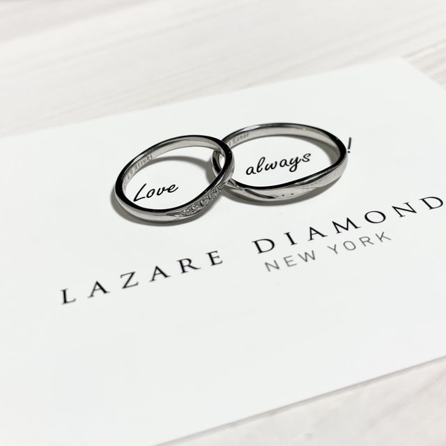 【ラザール ダイヤモンド(LAZARE DIAMOND)の口コミ】 クリーク　緩やかなウェーブラインと流れるようなダイヤモンドで小川をイ…