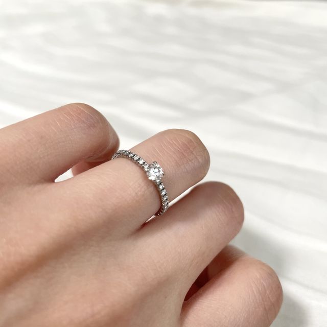 【カルティエ(Cartier)の口コミ】 せっかくの婚約指輪！箪笥の肥やしにはしたくない！と思い、普段から結婚…