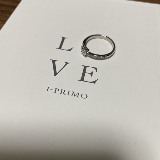【アイプリモ(I-PRIMO)の口コミ】 指輪のコンセプトが素晴らしく、プロポーズにぴったりだった！ダイヤモン…