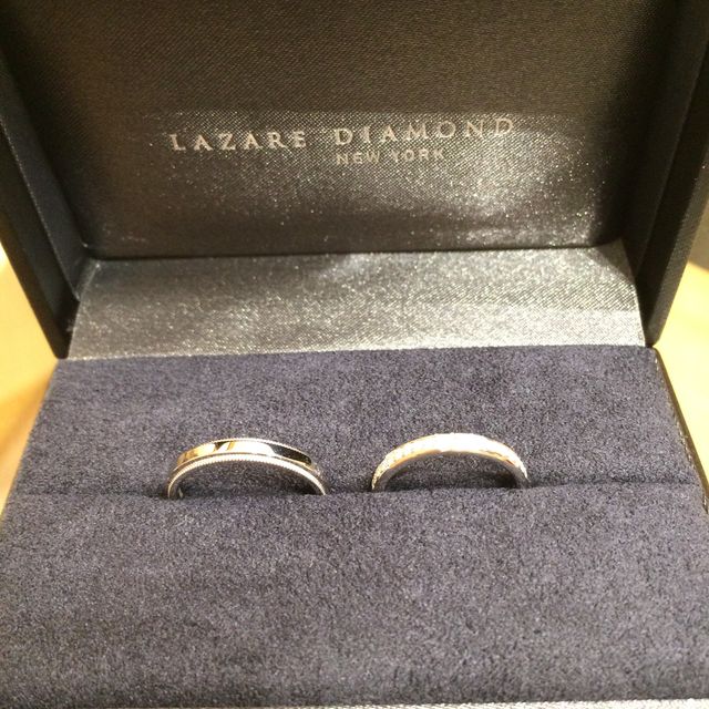 【ラザール ダイヤモンド(LAZARE DIAMOND)の口コミ】 決め手は鍛造製法であったことと、アフターサービスが手厚いことでした。…