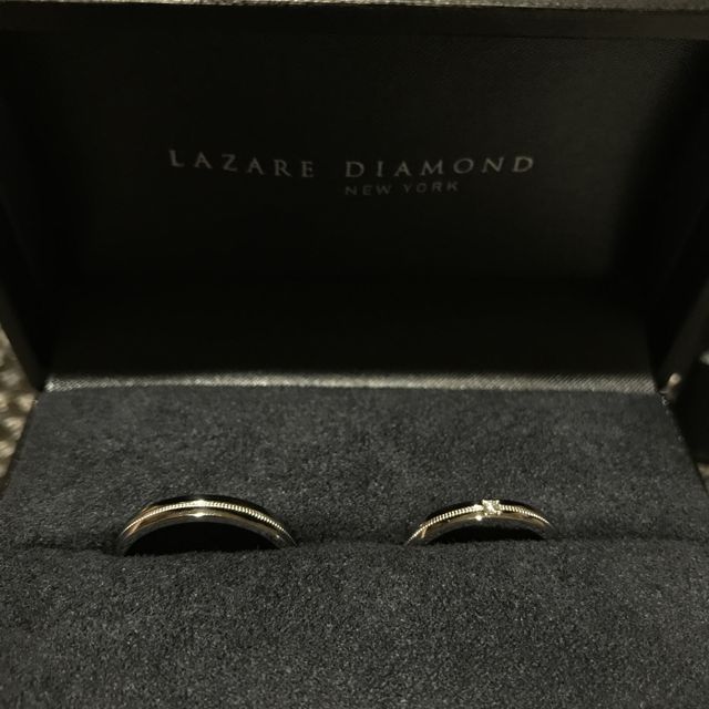【ラザール ダイヤモンド(LAZARE DIAMOND)の口コミ】 何店舗か試着しに行ったのですがダイヤモンドの輝きが他店と比べてちがう…