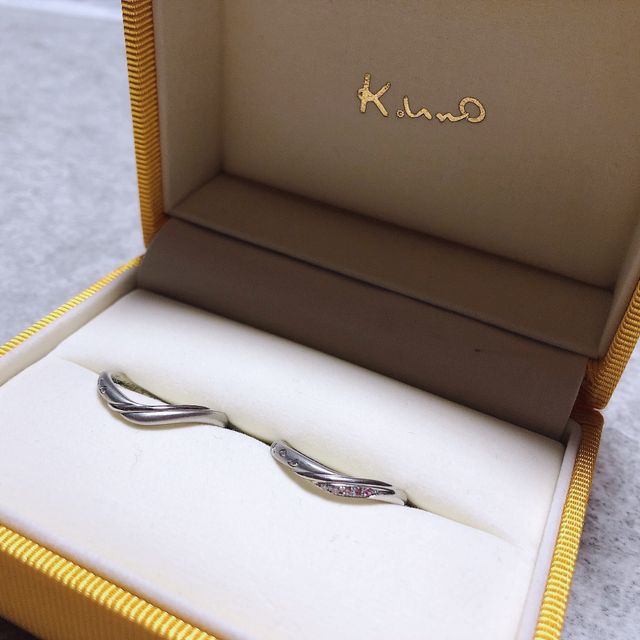 【ケイウノ ブライダル(K.UNO BRIDAL)の口コミ】 素敵なデザインを描いていただけたのが1番ですが、やはり手作りできるのが…