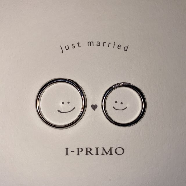 【アイプリモ(I-PRIMO)の口コミ】 兄夫婦も結婚指輪をアイプリモで購入していたこともあり、ネットで結婚指…