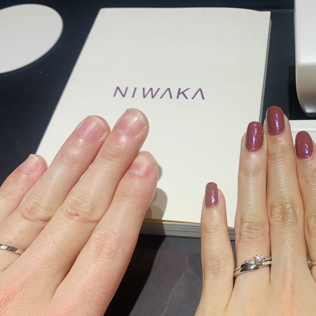 【俄(にわか)の口コミ】 ストレートの指輪はあまり興味がなく（指が細く長く見えるといいなと思い…