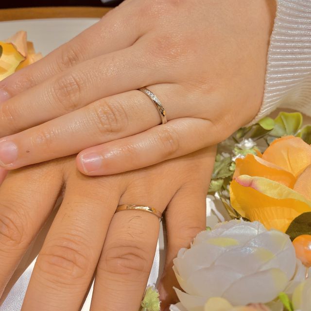 【nocur(ノクル)の口コミ】 一生に一度の大切な宝物になる結婚指輪。あまり派手ではなく、それでいて…