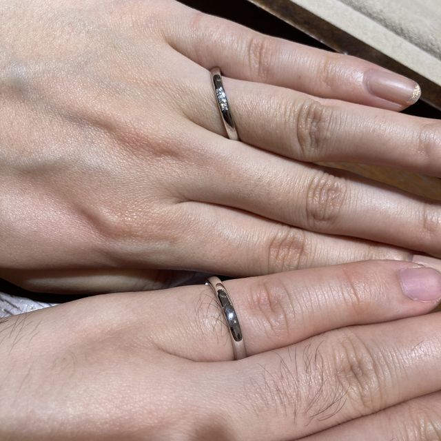 【TRECENTI(トレセンテ)の口コミ】 一般的な指輪の形より、つけ心地が良い。種類も豊富なのでたくさんの中か…