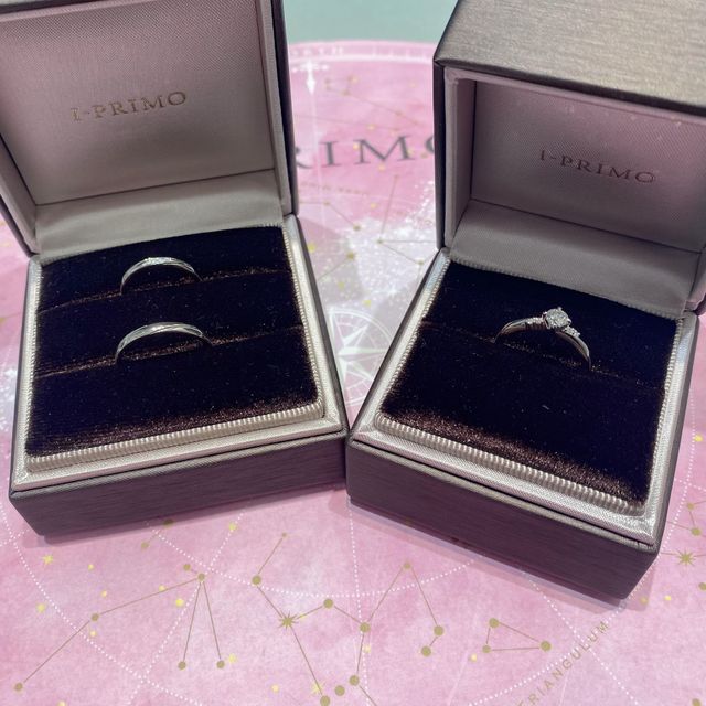 【アイプリモ(I-PRIMO)の口コミ】 1番は指輪のデザインが気に入ったことが決め手です。
ブランドにこだわり…
