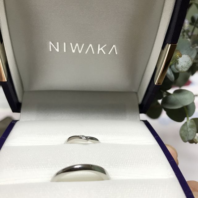 【俄(にわか)の口コミ】 俄の指輪は一つ一つのデザインに意味が込められており、自分達の想いと合…