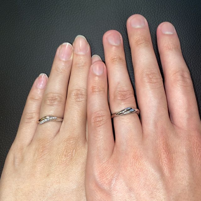 【アイプリモ(I-PRIMO)の口コミ】 他にも色々と見せて頂きましたが、2人共デザインや形がとても気に入り最終…