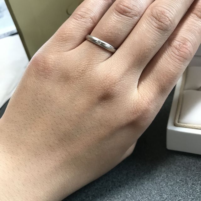 【PILOT BRIDAL(パイロットブライダル)の口コミ】 パイロットブライダルで購入させていただきました。デザインもよく、つけ…