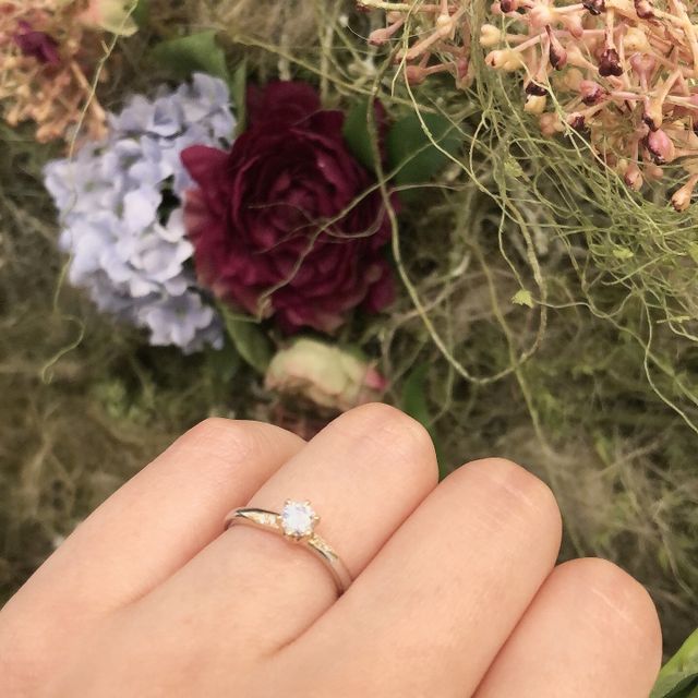 【RosettE(ロゼット)の口コミ】 婚約指輪と結婚指輪を同時にさがしてて、InstagramでRosettE(ロゼット)の…