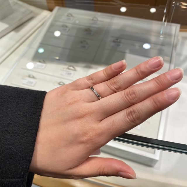 【MIKIMOTO(ミキモト)の口コミ】 指輪のデザインはそこまで多くはないですが、一つ一つが特徴があり魅力的…