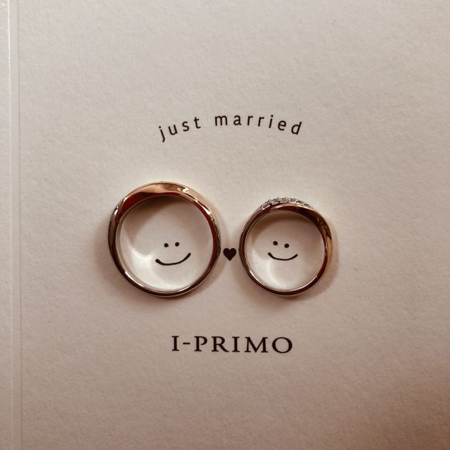 【アイプリモ(I-PRIMO)の口コミ】 プラチナとピンクゴールドの土台にダイヤモンドがちりばめられたデザイン…