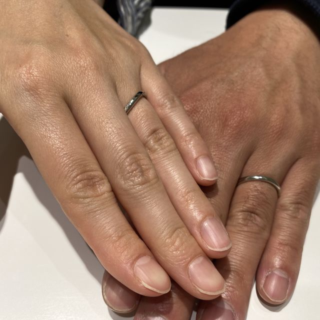 【4℃ BRIDAL(ヨンドシーブライダル)の口コミ】 フィット感が最高！今までにない感じです。ウェーブ状の形でしたか意外と…