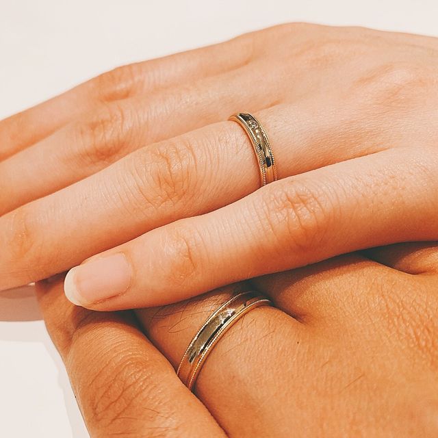 【CHRISTIAN BAUER(クリスチャンバウアー)の口コミ】 色々なものを見たり、つけたりしました。ずっと身につけるものなので飽き…