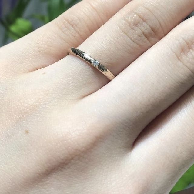 【SIENAROSE(シエナロゼ)の口コミ】 通常の指輪屋さんであれば、プラチナやゴールドが多いですが、SIENA ROSE…