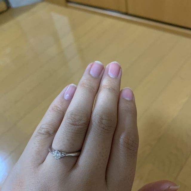 【アイプリモ(I-PRIMO)の口コミ】 指輪のデザインが豊富にあり、リングの形状も自分に合ったデザインを選択…