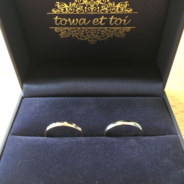 【towa et toi(トワエトワ)の口コミ】 指につける際の感触が温かみがありフィット感が心地いいです。また、デザ…