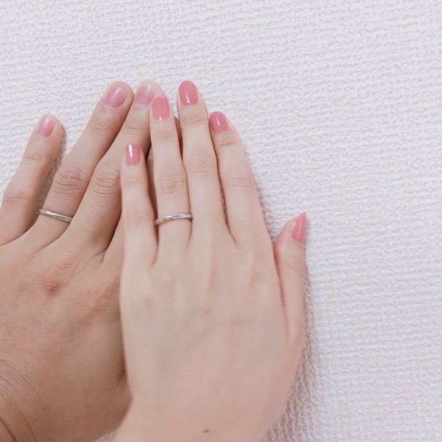 【銀座ダイヤモンドシライシの口コミ】 1番大事にしていたことは、ペア感です。二人がつけていてお揃いがわかるデ…